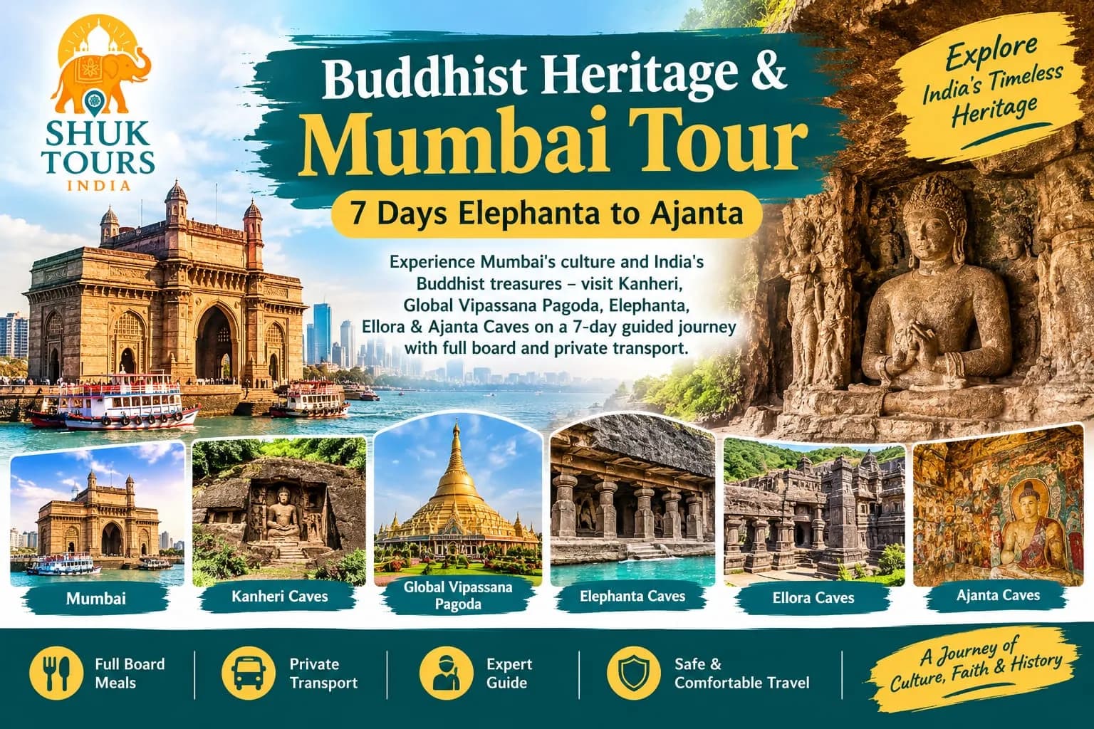 Buddhist Heritage Mumbai Tour
